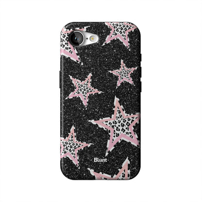 Pink-Zebra-Stars-iphone-case-iPhone 17 E-1