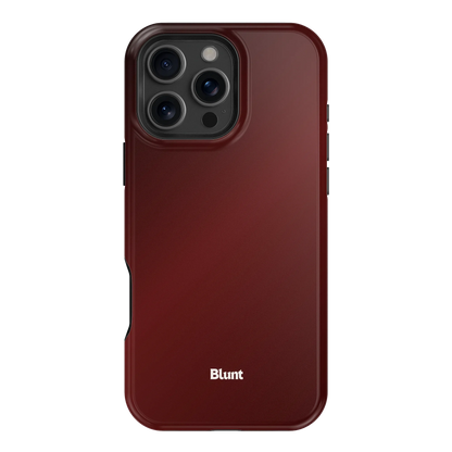 Oxblood iPhone Case