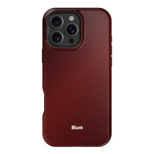Oxblood iPhone Case