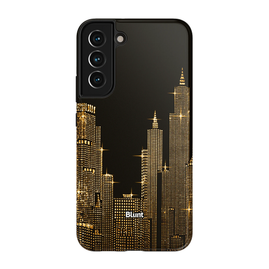 Gold-NYC--SKYELINE-samsung-case-Galaxy S22 Plus-1