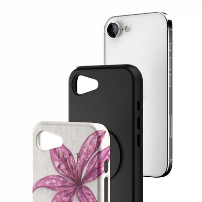 Purple-Floral-Luster-iphone-case-iPhone 16 E-3