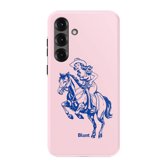 Pink-Lasso-Lady-samsung-case-S25 Plus-1