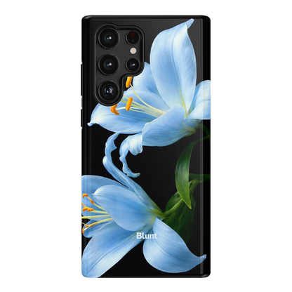 Eclipse Orchid in Blue Samsung Case