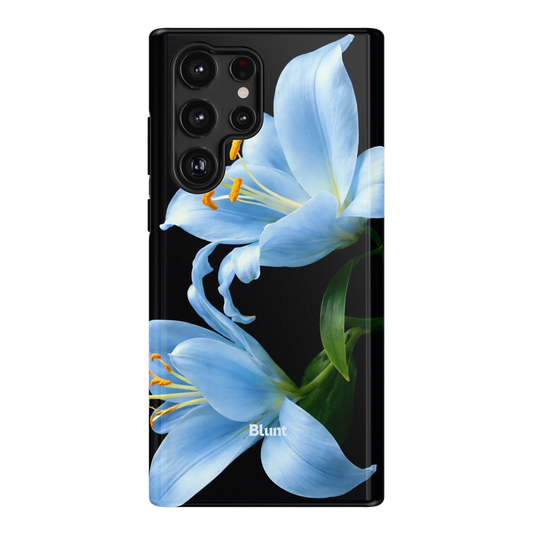 Eclipse Orchid in Blue Samsung Case
