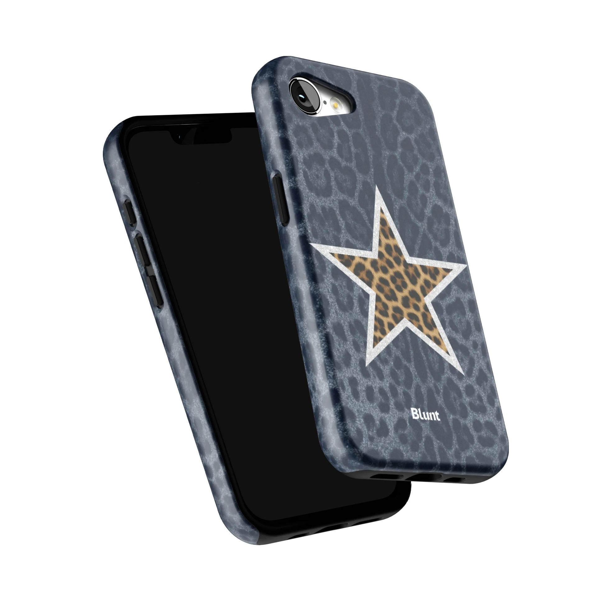 Denim-Cheetah-Star-iphone-case-iPhone 17 E-5