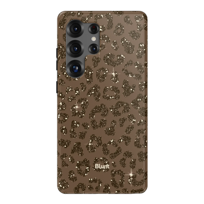 Brown Cheetah Print Samsung Case