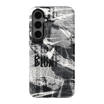 Black Love Letter Samsung Case