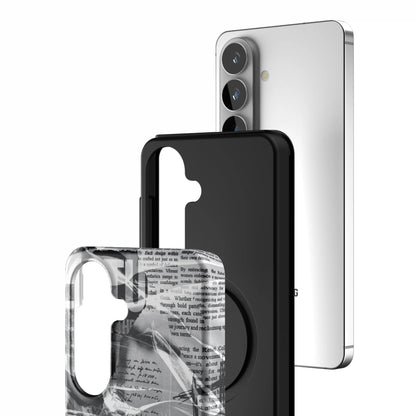 Black-Love-Letter-samsung-case-Galaxy S26-3