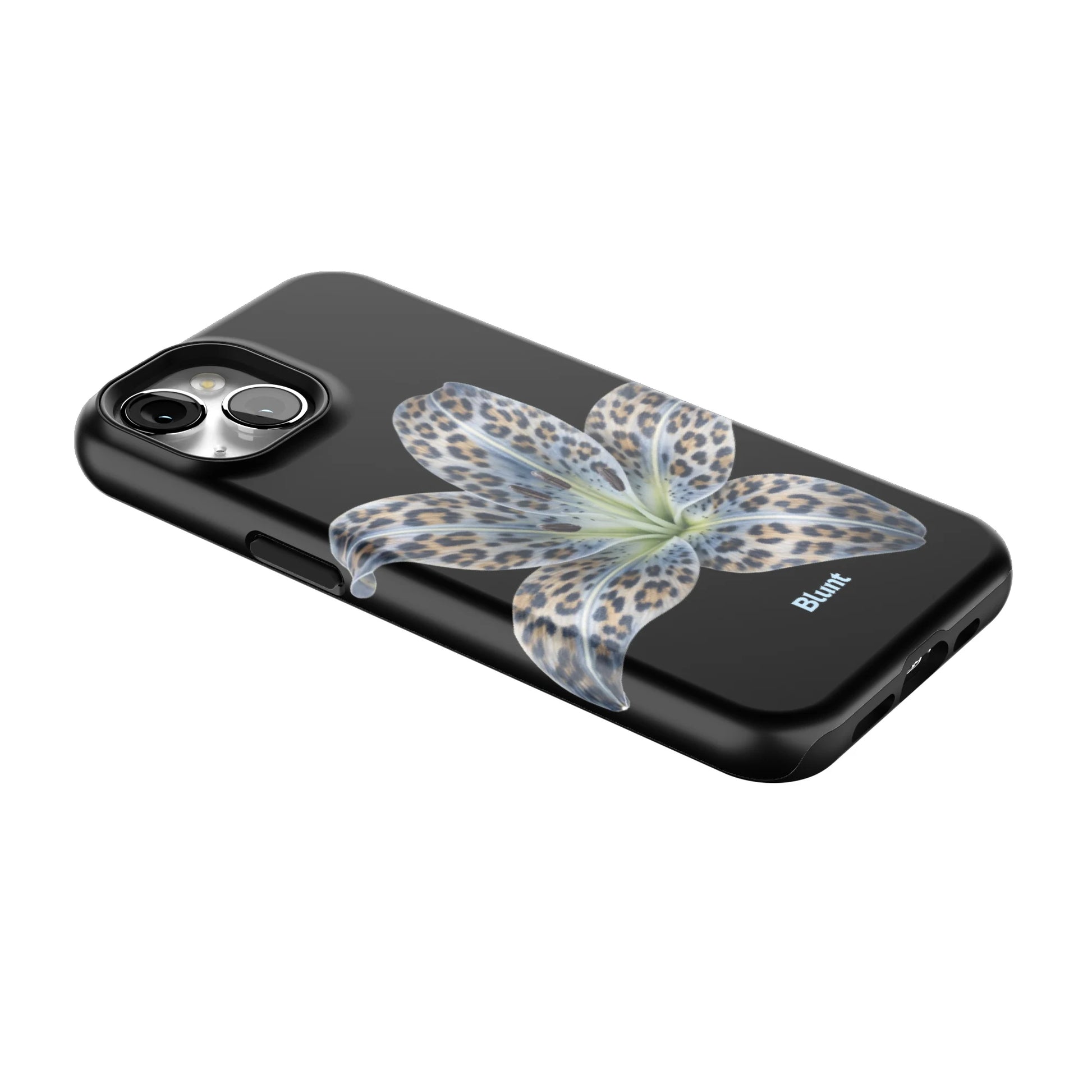 Blue-Leopard-Bloom-iphone-case-iPhone 13-2