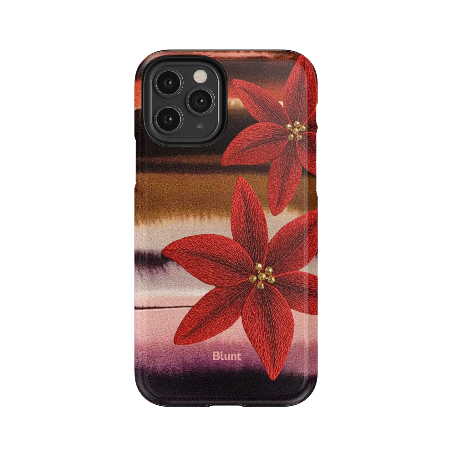 Crimson Bloom iPhone Case