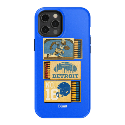 Detroit Football iPhone Case