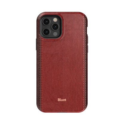 Crimson Hide iPhone Case