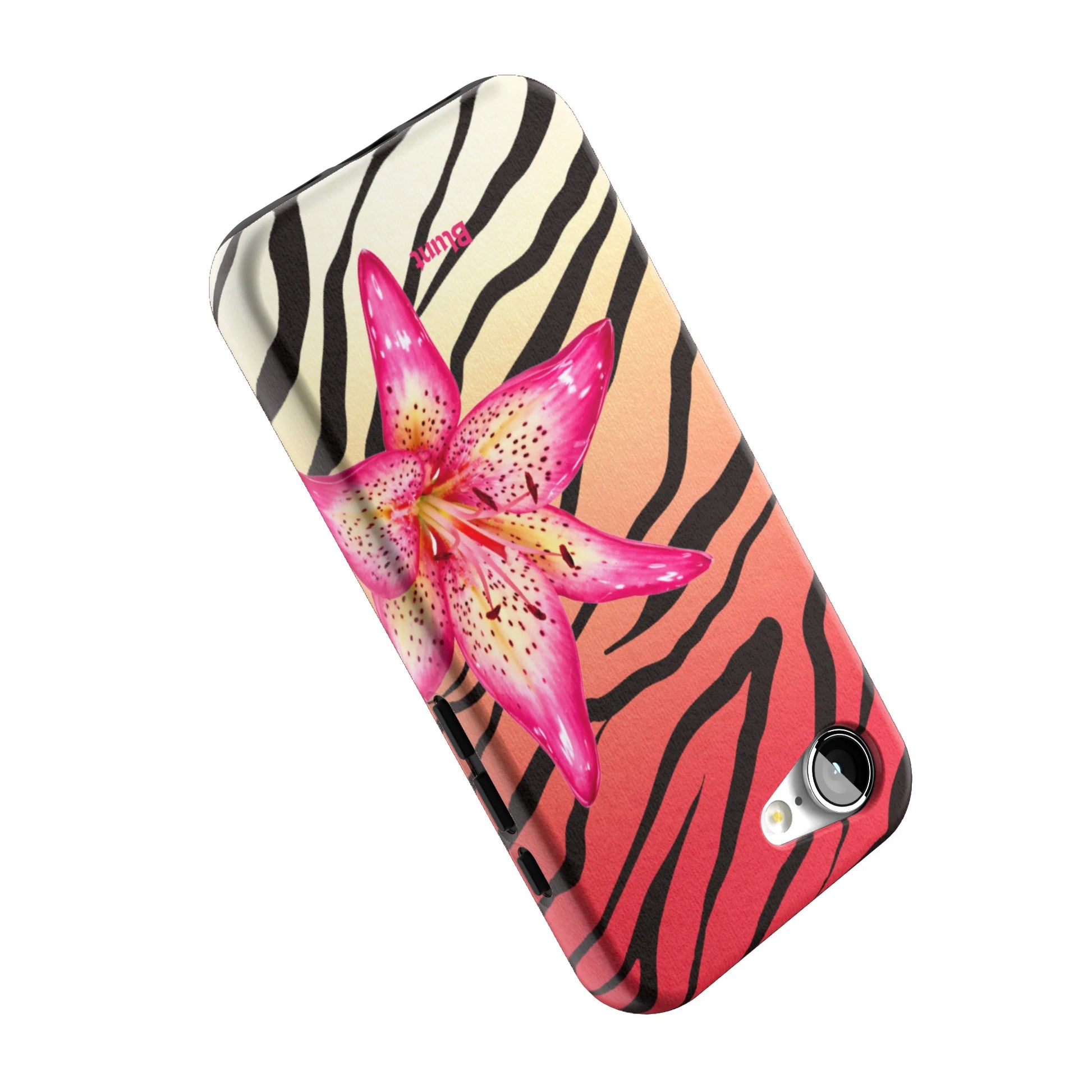 Striped-Lilly-iphone-case-iPhone 16 E-4