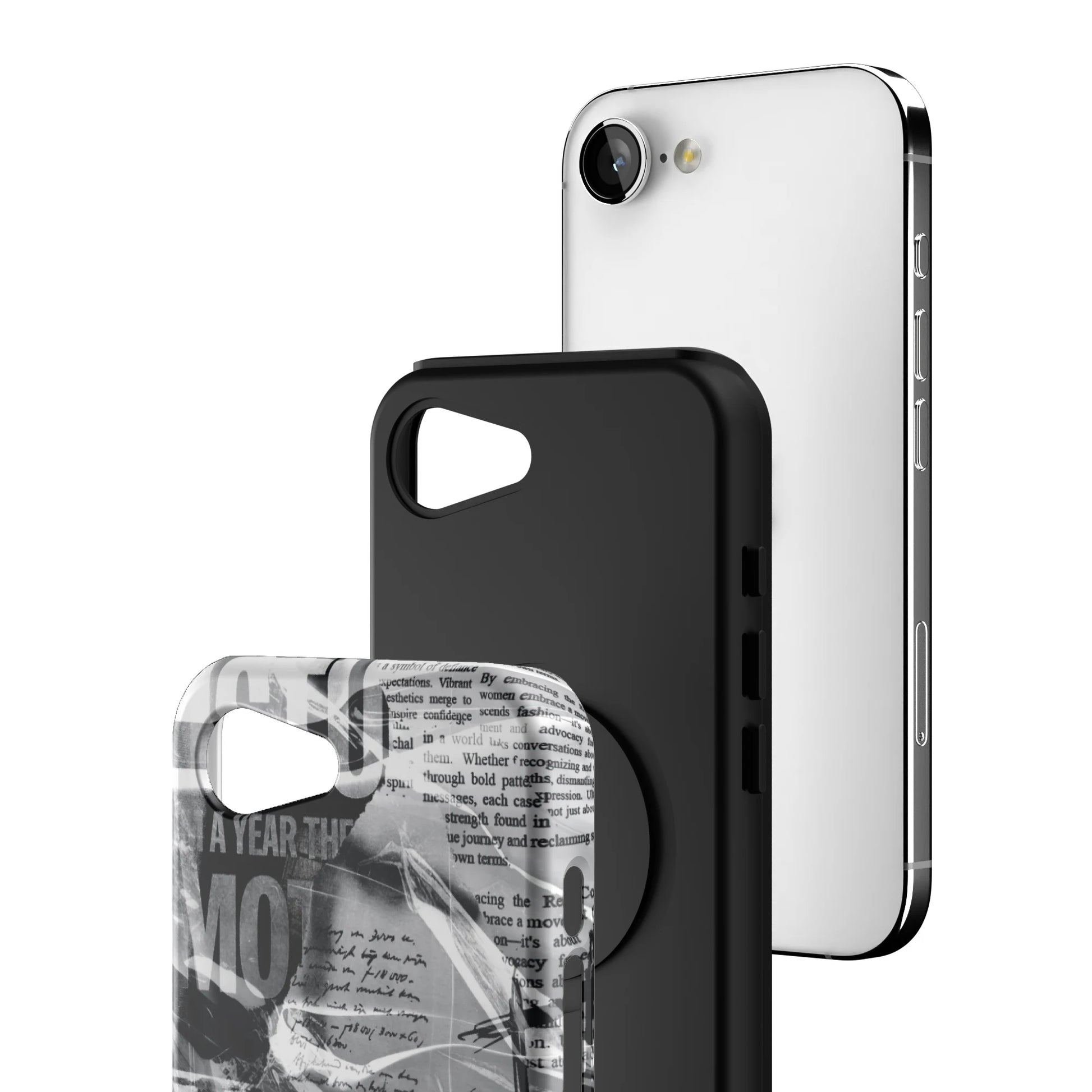 Black-Love-Letter-iphone-case-iPhone 17 E-3