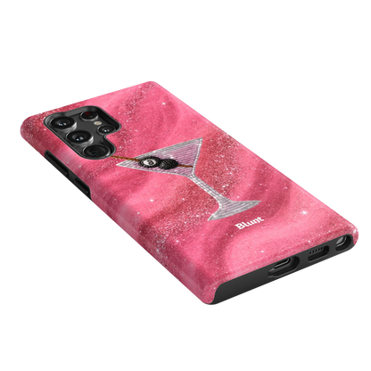 Pink-Happy-Hour-samsung-case-Galaxy S22 Ultra-2