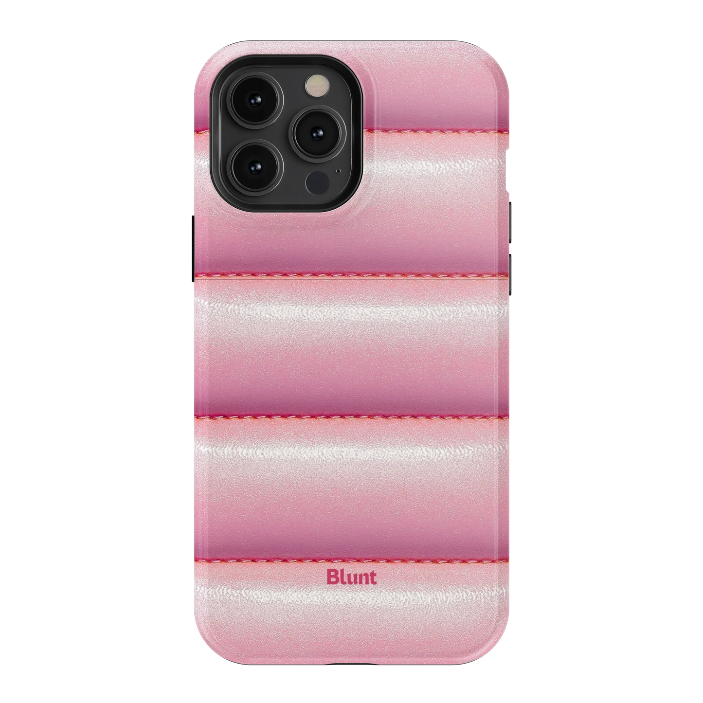 Pink Puffer iPhone Case