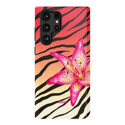 Striped-Lilly-samsung-case-Galaxy S22 Ultra-1