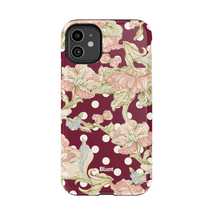 Floral Dottle iPhone Case