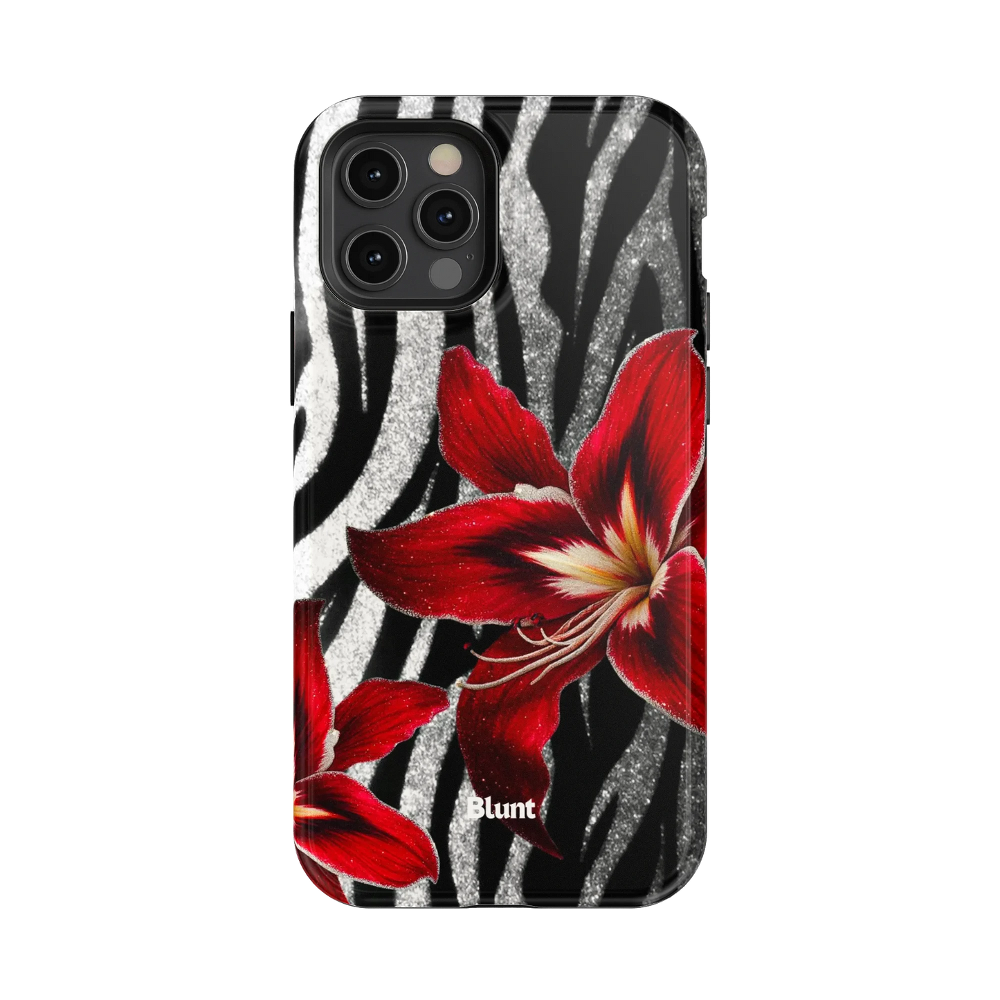 Zebra Rouge iPhone Case