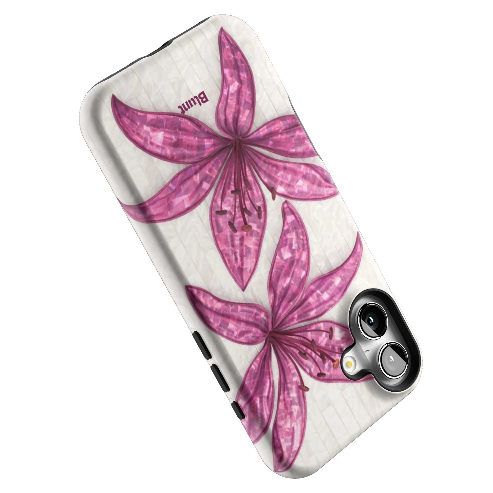 Purple-Floral-Luster-iphone-case-iPhone 16 Plus-4