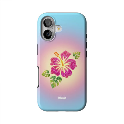 Hibiscus-Glow-iphone-case-iPhone 17-1