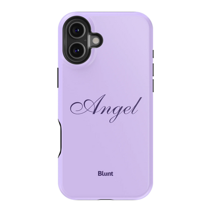 Purple Angel iPhone Case