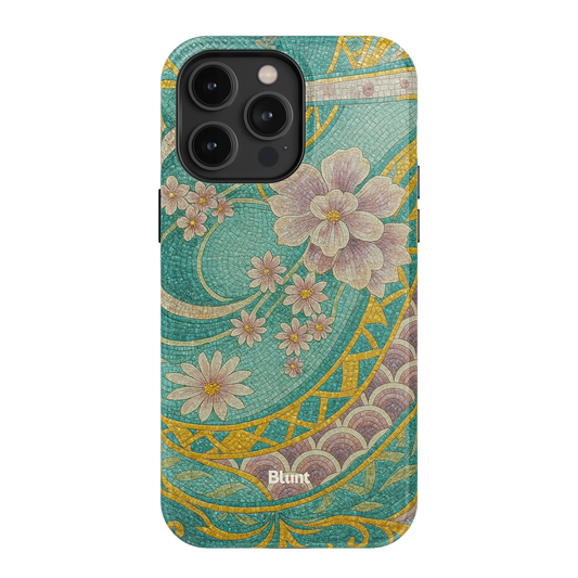 Sakura Wave iPhone Case