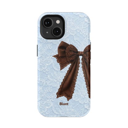 Bleu Bow iPhone Case