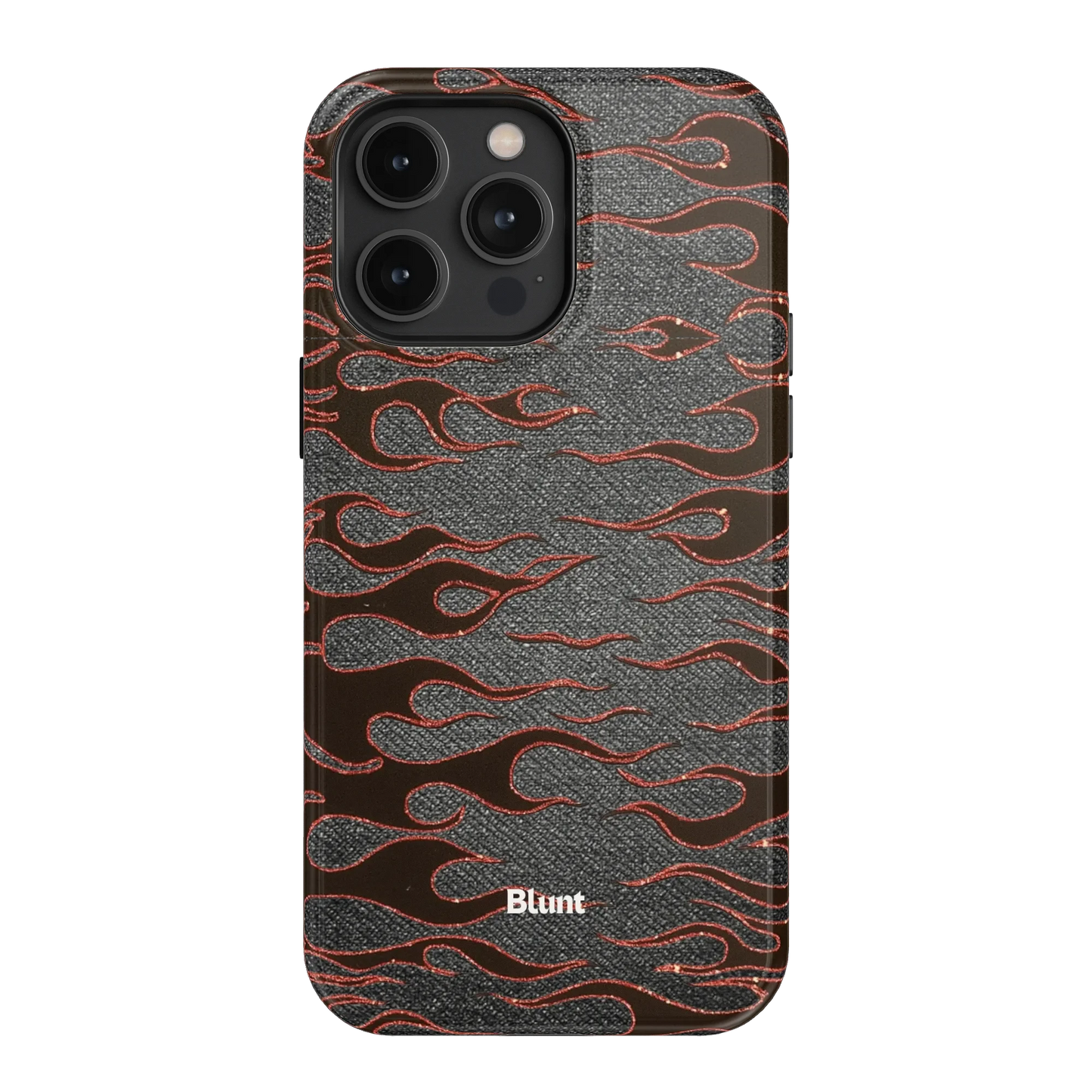 Steel Flame iPhone Case