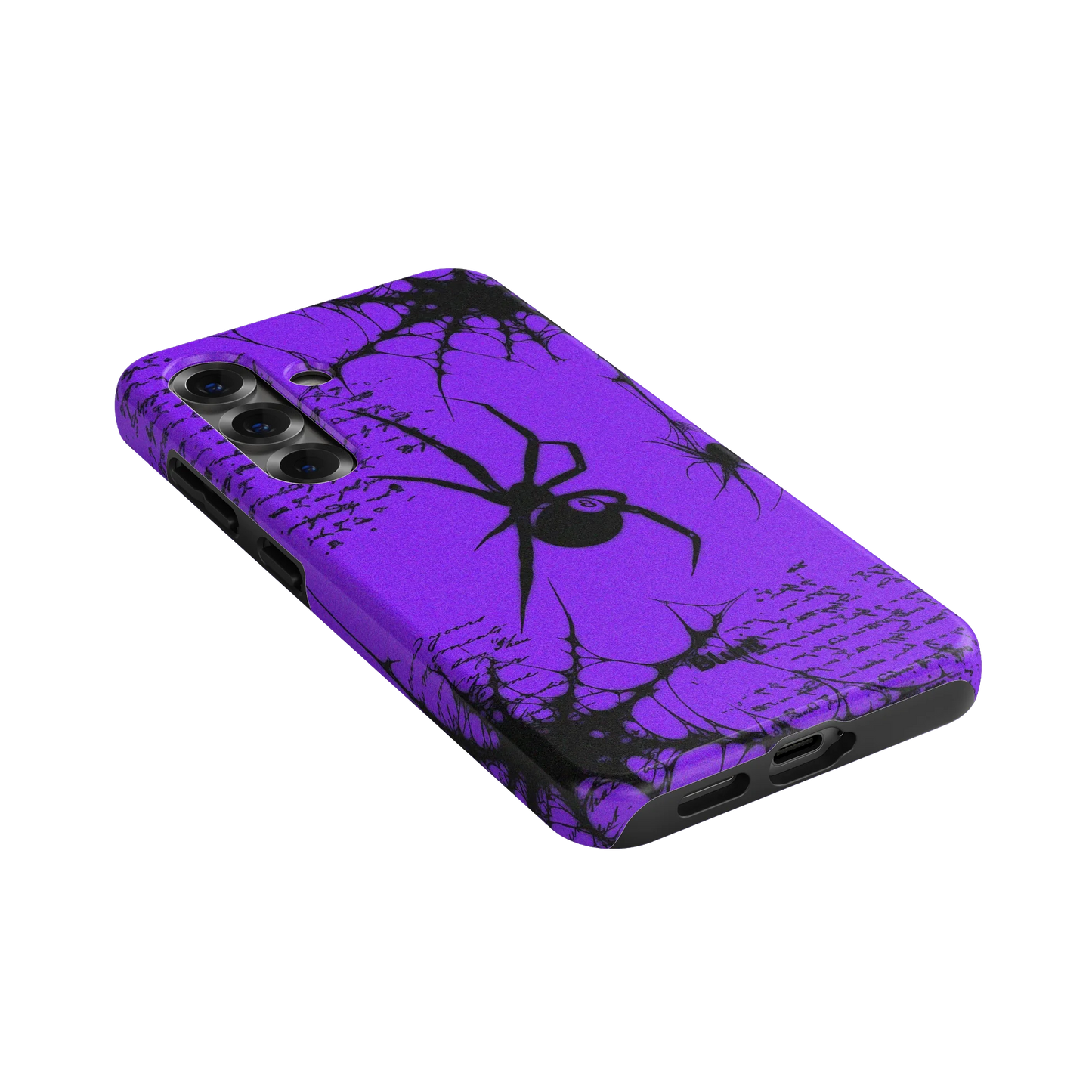 Violet Script Samsung Case