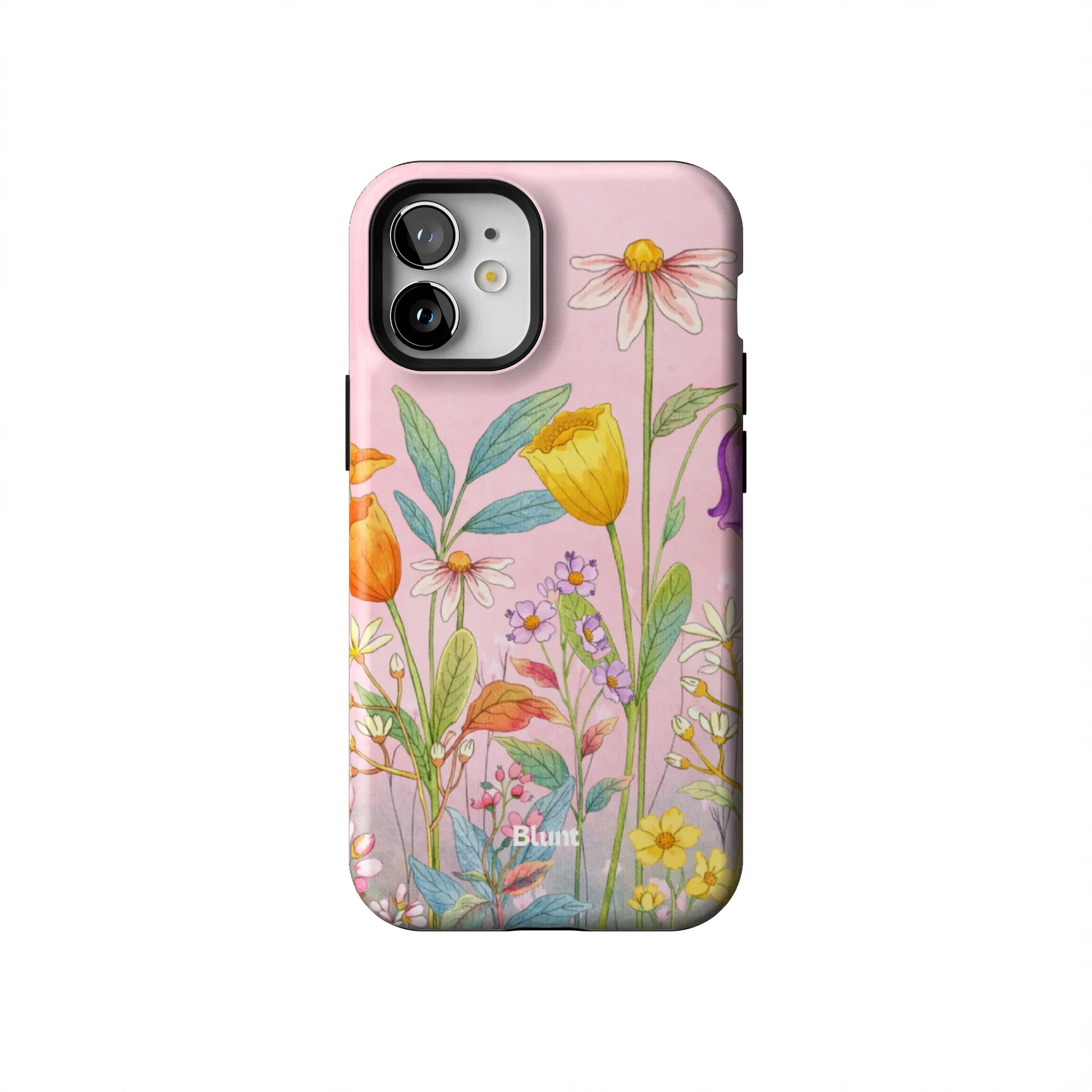 Pink-Meadow-iphone-case-iPhone 12 Mini-1