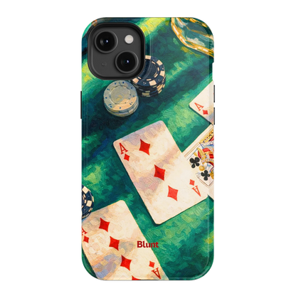 Painted Ace iPhone Case