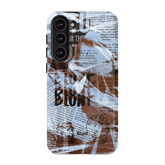 Blue Love Letter Samsung Case