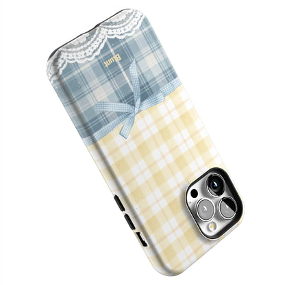 Blue-Lemonplaid-iphone-case-iPhone 13 Pro Max-4