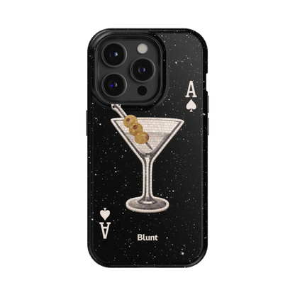 Black Dirty Martini iPhone Case
