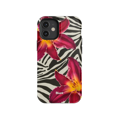 Zebra Lily iPhone Case