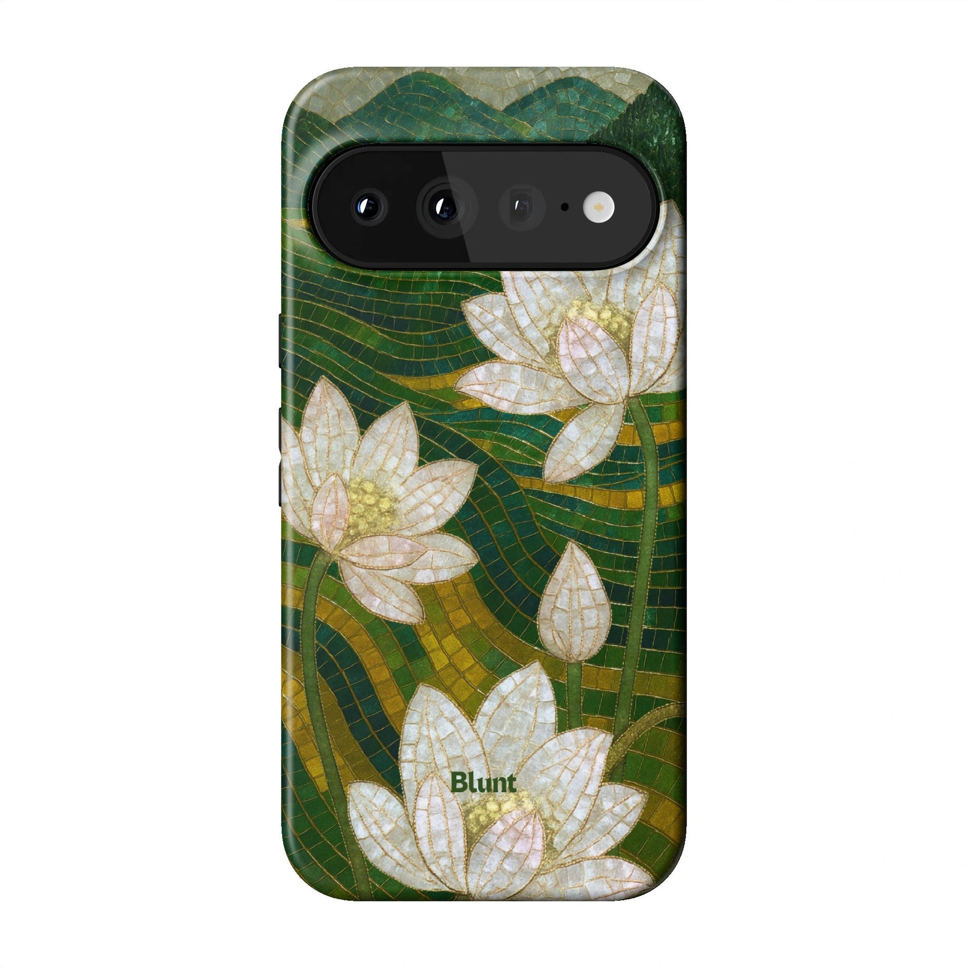 Water Lily Pixel Case - Blunt Cases