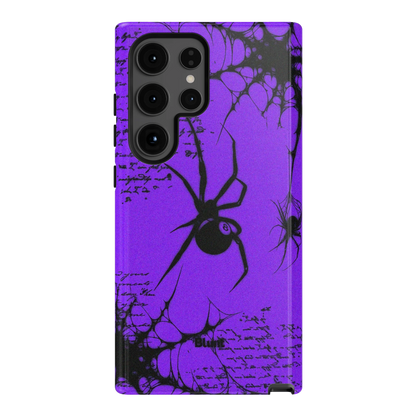 Violet Script Samsung Case