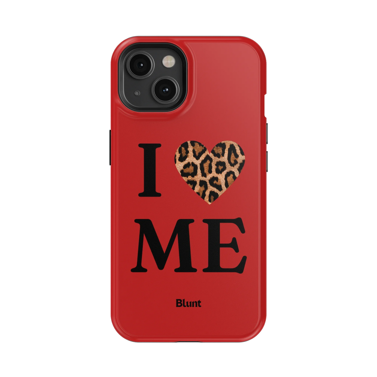 Red I Love Me iPhone Case