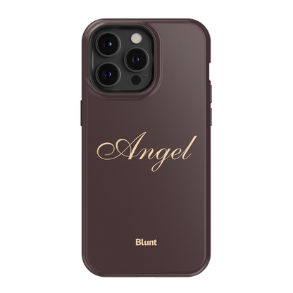 Brown Angel iPhone Case