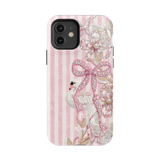 Striped Grace iPhone Case
