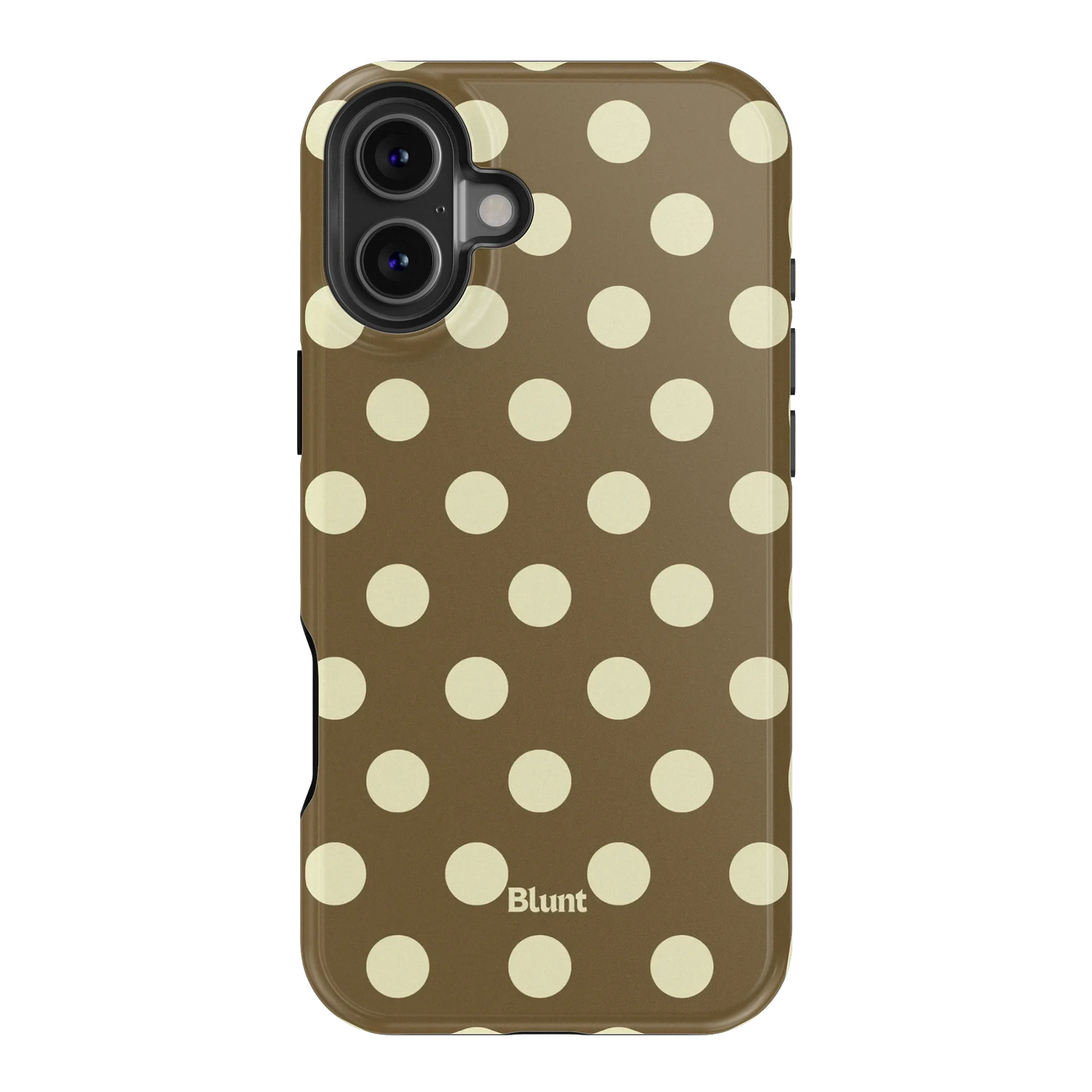 Toffee Cream Dot iPhone Case