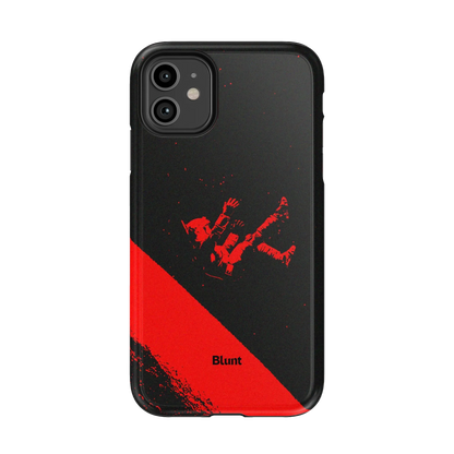 Red Shift iPhone Case