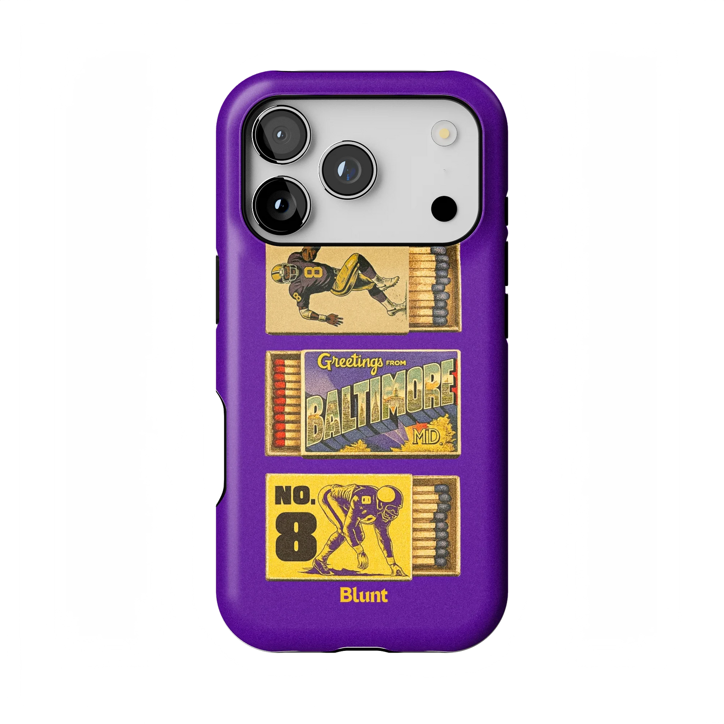 B'More Football iPhone Case