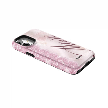 Blush-Laced-Muse-iphone-case-iPhone 12 Mini-2