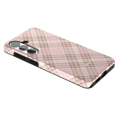 Blush-Plaid-samsung-case-Galaxy S26 Plus-2