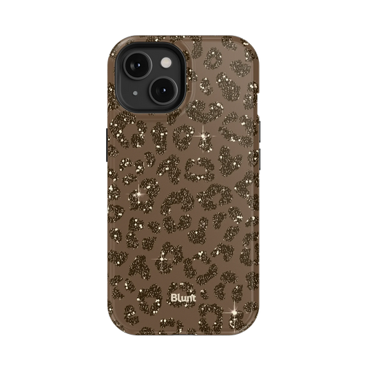 Brown Cheetah Print iPhone Case