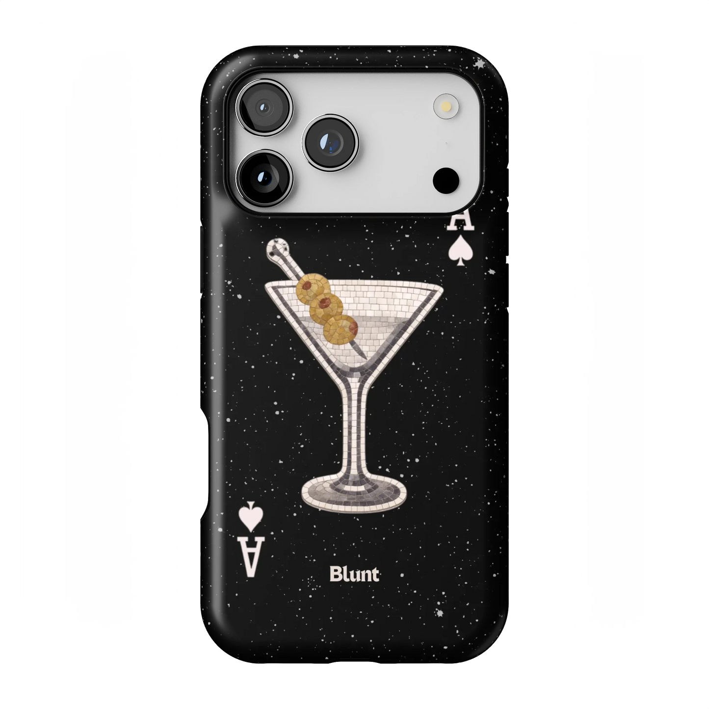 Black Dirty Martini iPhone Case
