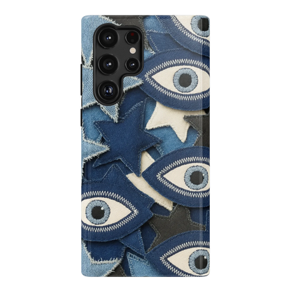 Evil Eye Denim Samsung Case