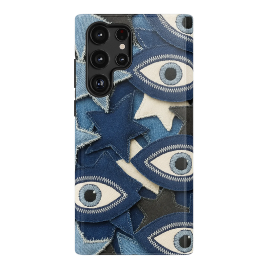 Evil Eye Denim Samsung Case